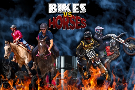 BIKES VS HORSES